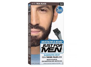 Just for Men szakáll és bajusz színező, fekete M-55
