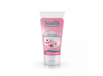 Solanie Basic puhító és tápláló kézkrém cseresznyevirág illattal, 50 ml