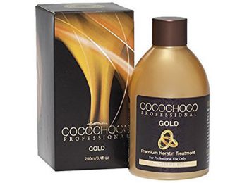 Cocochoco Gold Keratin hajegyenesítő, 250 ml