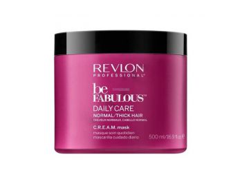 Revlon Be Fabulous Daily Care hajpakolás normál és vastagszálú hajra, 500 ml
