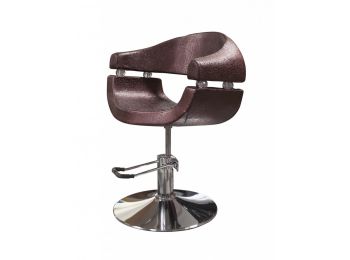 Stella szatén purple-mályva hidraulikus fodrász szék SX-