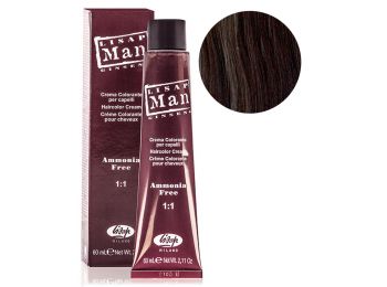 Lisap Man ammóniamentes hajfesték férfiaknak 60 ml, 5 világosbarna
