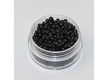 Nano gyűrű 2,5 mm fekete, 1000 db