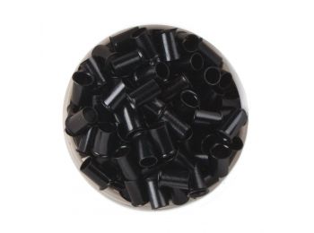 Mikrohüvely 4 mm fekete, 100 db