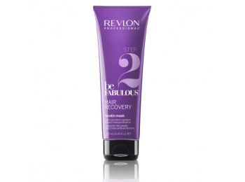 Revlon Be Fabulous szalonkezelés 2. lépés Hair Recovery keratin maszk, 250 ml