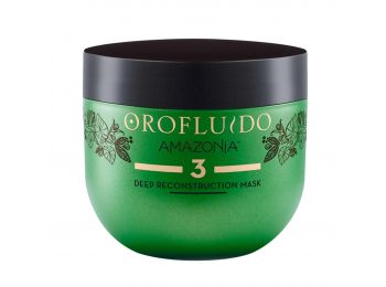 Orofluido Amazonia mélyen tápláló hajújraépítő maszk 3. lépés, 500 ml