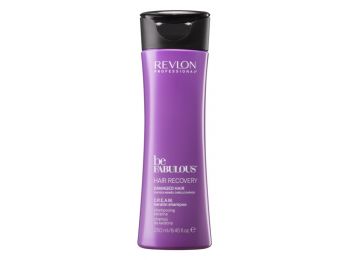 Revlon Be Fabulous Hair Recovery Cream keratin sampon sérült hajra, 250 ml