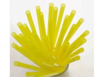 Extra vékony sárga szívószál 5mm 500db/cs