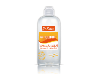 Dr. Kelen Anticellulit masszázsolaj- narancsbőr ellen, 500 ml