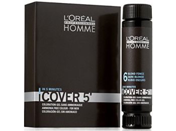 Loreal Professionnel Homme -COVER 5- színező zselé - 6 - 