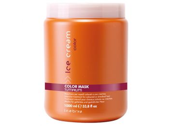 Inebrya Ice Cream Color hajpakolás festett hajra, 1 l