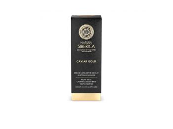 Natura Siberica Caviar Gold éjszakai arckrém koncentrátum érett bőrre, 30 ml