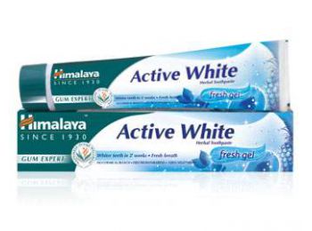 Himalaya Active White fehérítő frissítő fogkrém gél