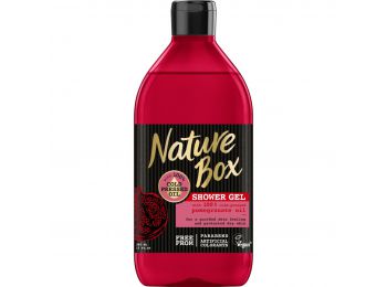 Nature Box gránátalma olaj tusfürdő, 385 ml