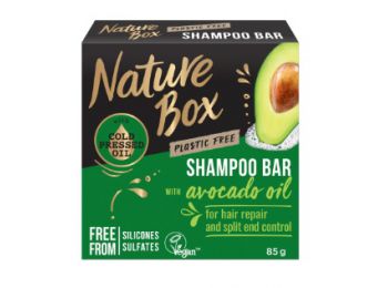 Nature Box avokádó szilárd sampon, 85 g