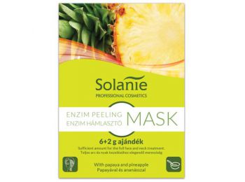 Solanie enzim peeling hámlasztó maszk, 8 g