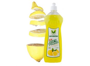 Soft Power mosogatószer citrom illattal (1 liter)