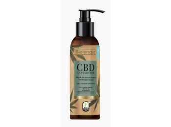 Bielenda CBD Cannabidiol hidratáló és nyugtató hatású arctisztító olaj száraz és érzékeny bőrre, 140 ml