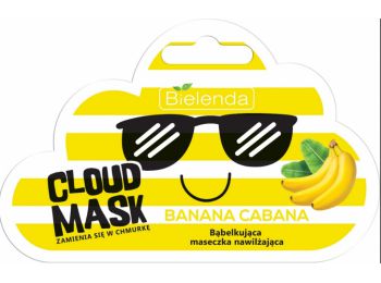 Bielenda Cloud Mask Banana Cabana tápláló hatású buborékmaszk