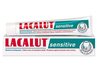 Lacalut Sensitive Preventiv fogkrém, 75 ml