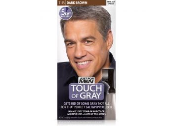 Just for Men Touch of Grey hajszínező, sötét barna T-45