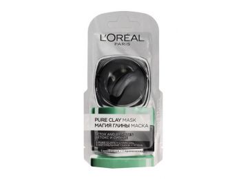 Loreal Paris Pure Clay Detox intenzíven tisztító arcmaszk, 6 ml