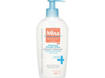 Mixa Cleansing Micellar Water Optimal Tolerance micellás víz érzékeny arcbőrre és szemre, 200 ml