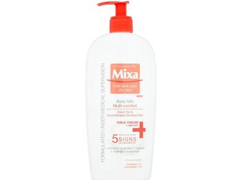 Mixa Body Milk Multi Comfort testápoló tej érzékeny bőrre, 400 ml