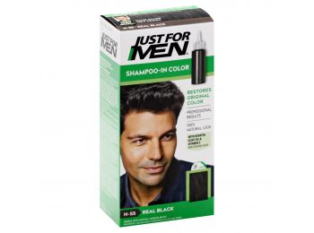 Just for Men Shampoo-In hajszínező, fekete H-55