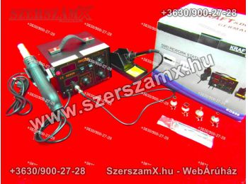 KraftDele KD859 Digitális Forrasztóállómás 2Funkciós