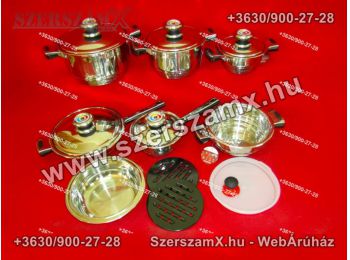 Zurruchberg ZB7001P 16Részes Edénykészlet 12-rétegű