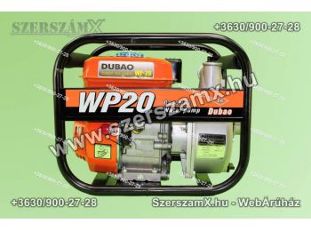 Dubao M33 -5,5HP Pump Benzines 5,5LE Szivattyú  Vízszivatt