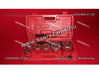 Ratchet Cső menetmetsző készlet 6db-os
