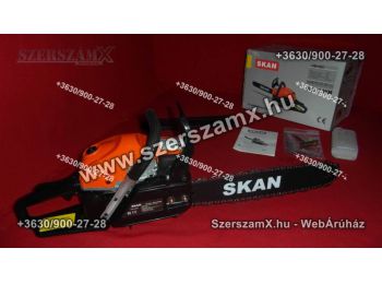 Skan Benzines Láncfűrész 2,3LE  40ccm Benzinmotoros Fűr�