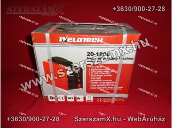 WeldTech WT/WD-180IV Inverteres Hegesztő 180Amper