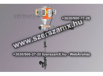 KrafTech PM-SSZ-580 Benzines Csonakmotor 6,5Lóerős 73köbc