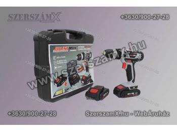 JoustMax JST21011 Lithium-ION Dupla Akús Fúrógép 20V 2-s