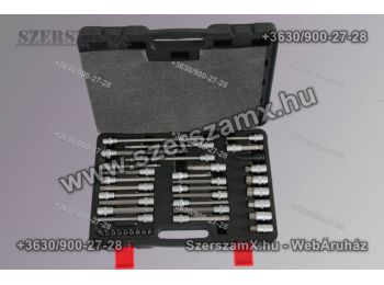 Haina HA-1318 Hosszitott Torx és Imbulsz Készlet 39-része