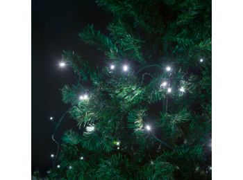 Fényfüzér - LED - 10 m - hidegfehér