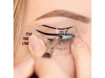 Szemhéj formázó, szemkihúzó sablon