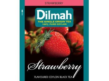 Dilmah Strawberry eper ízesítésű fekete tea 25db/cs