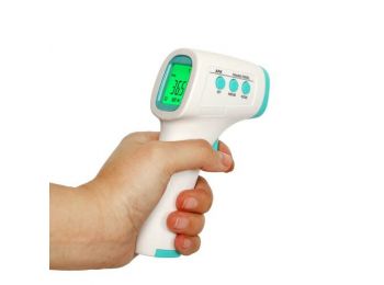 Érintés nélküli infravörös hőmérő / hő érzékelő, testi hőmérséklet mérő, lázmérő
