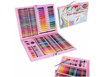 168 elemből álló festőkészlet- rózsaszín