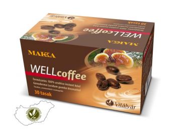 Ganoderma gomba kivonatot tartalmazó 100% arabica instant k