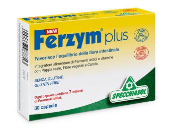 Prebiotikumot és probiotikumot tartalmazó szinbiotikum - Ferzym plus bélflóra kapszula (30db)
