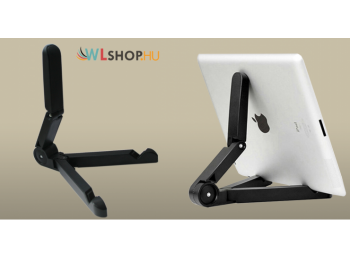 Tablet asztali tartó - Fekete