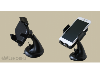 Autós telefontartó univerzális szélvédőre helyezhető