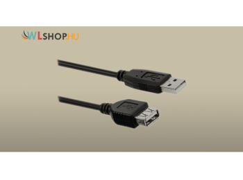 USB 2.0 hosszabbító kábel 1.8 méter