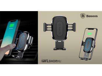 Baseus Gravity autós töltő és tartó 2in1 gyorstöltéss