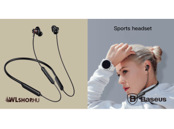 Baseus Encok S12 Bluetooth mágneses fülhallgató/headset -